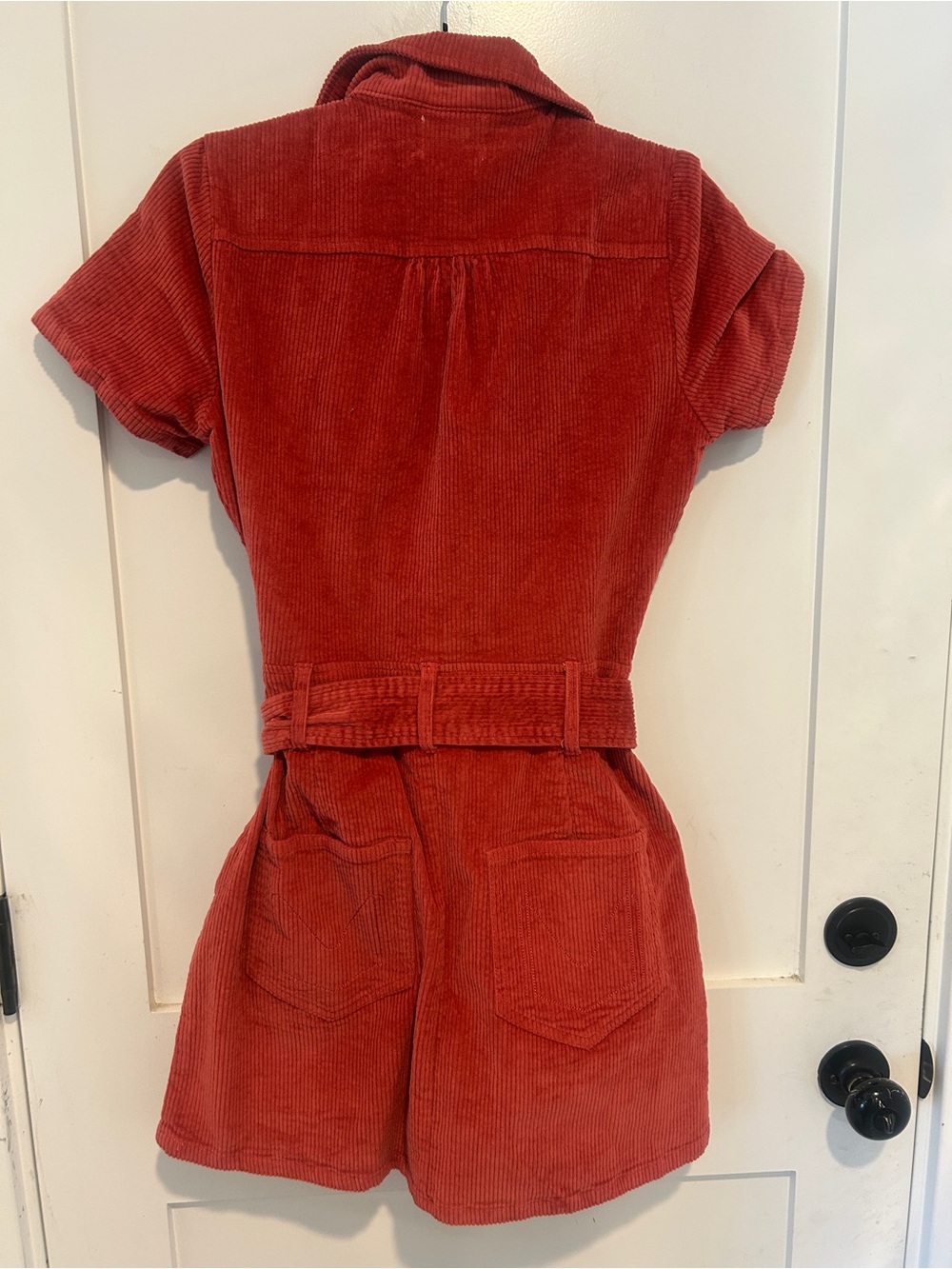 Show Me Your MuMu Outlaw Dress in Rose Corduroy size medium NWT - Picture 4 of 9